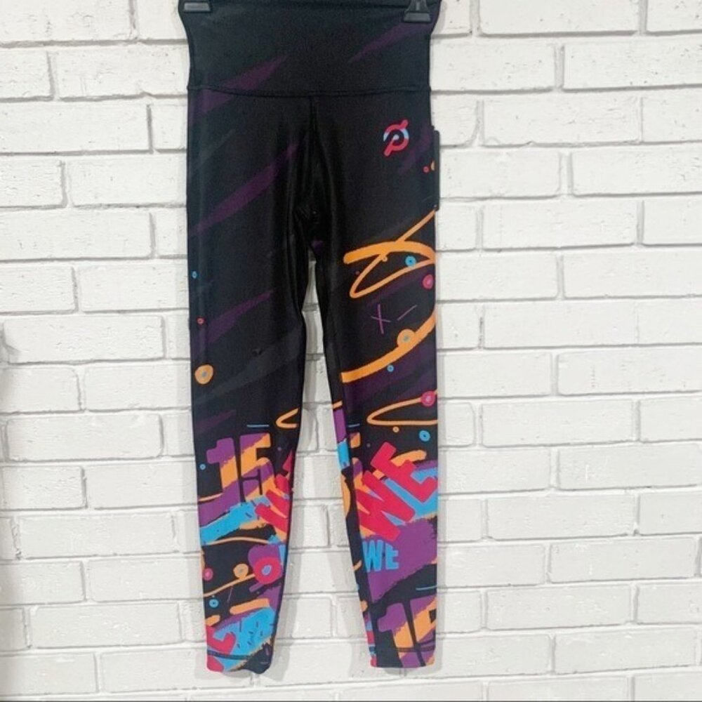 Peloton‎ x Hust Wilson High-Waist Leggings • Bold Activewear Collab • Size S